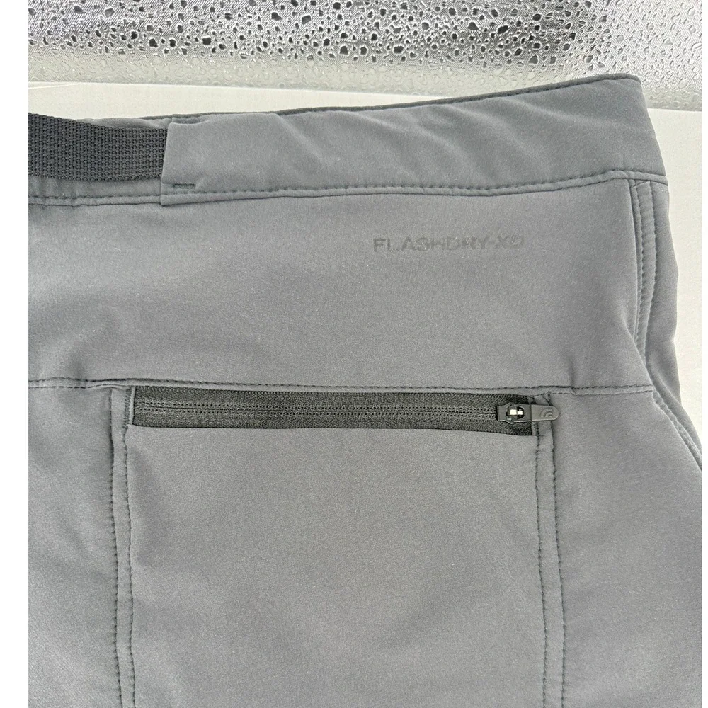 The North Face Paramount Pro FlashDryXD Grey Hiking Pants MensM Lightweight Zip